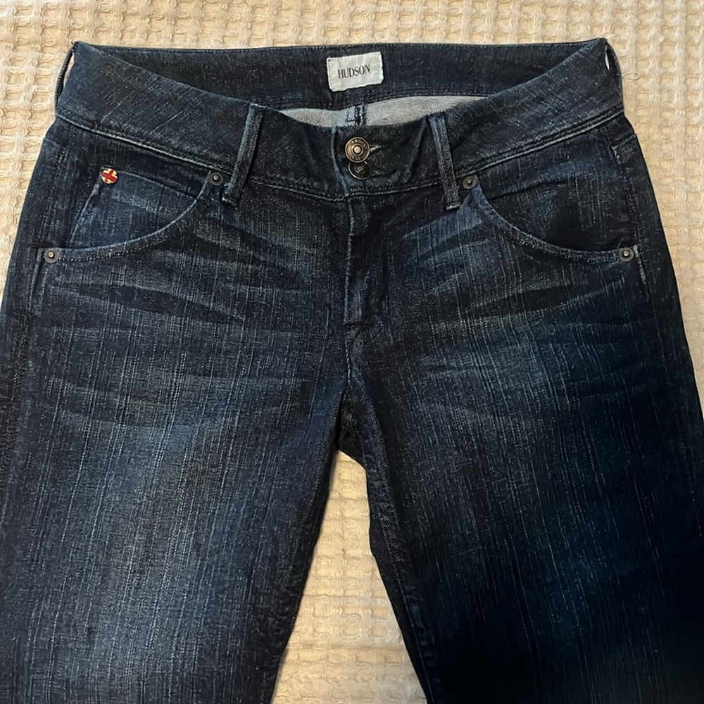 Hudson women blue jeans size 27 / 31